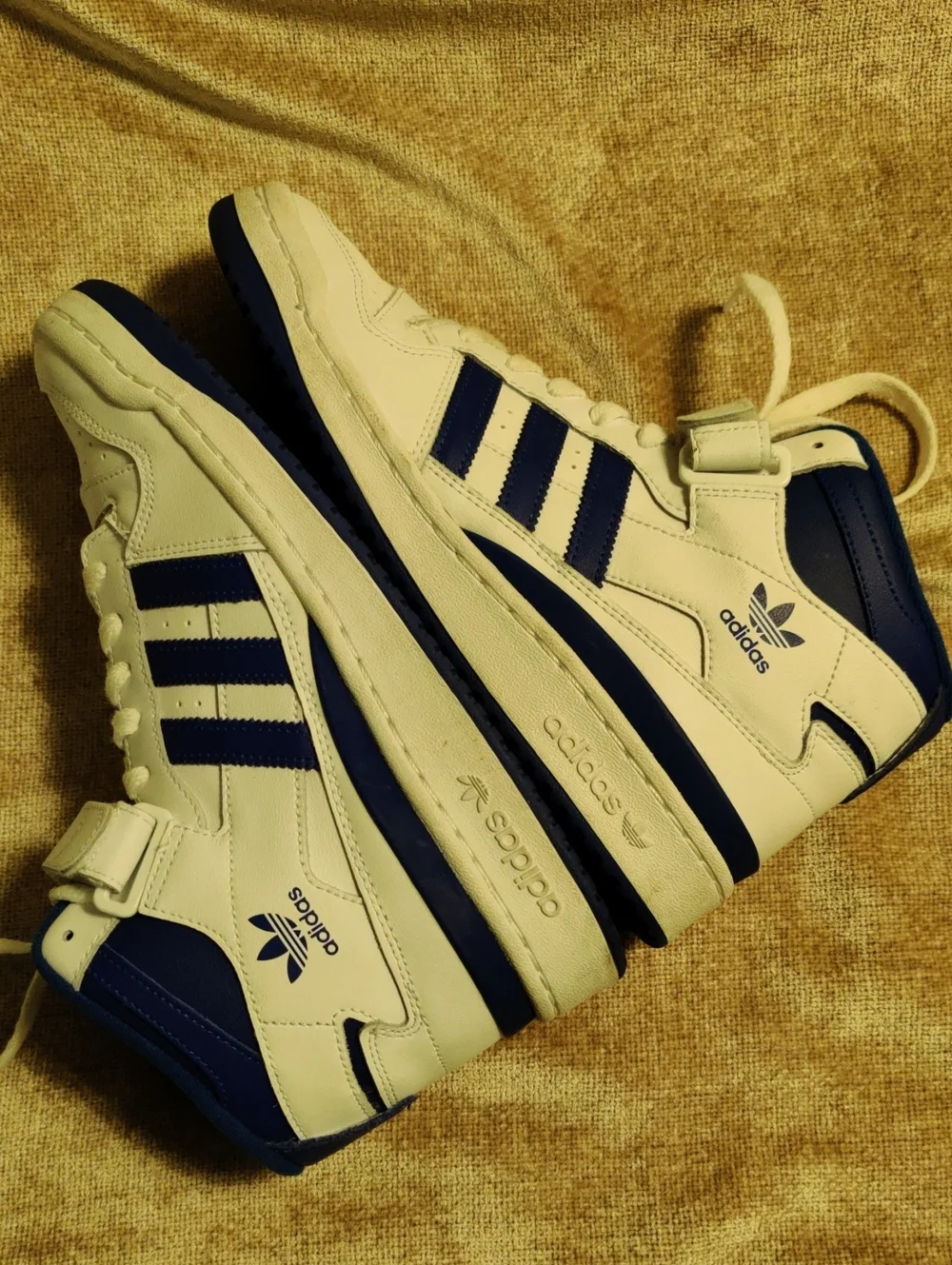Adidas Forum Mid 84 OG – White/Royal Blue – Men’s Size 9.5